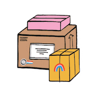 Illustration Rainbow Sticker by Pipsticks