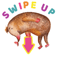 Look Swipe Up Sticker by Taína Almodóvar