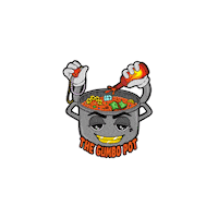 krewecreatives pot gumbo gumbo pot the gumbo pot Sticker