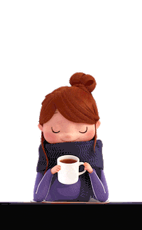 Termegraphic mug be happy drink coffee termegraphic Sticker