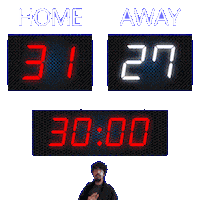 27 Away Sticker