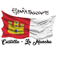 la mancha flag Sticker by España Fascinante
