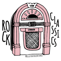 Pink Vintage Sticker