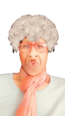 oh my god wtf Sticker by Dr. Donna Thomas Rodgers