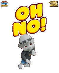 Awkward Oh No Sticker by Zhot
