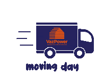 VazPower move moving removals removalist Sticker