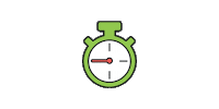 clock snel Sticker by HelloFresh Benelux