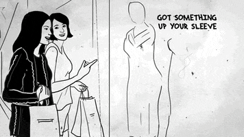 sloaneskylar animation animated shopping drawing GIF