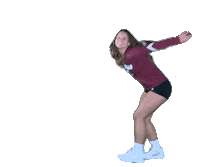 Happy Dance Sticker by Aquinas Volleyball
