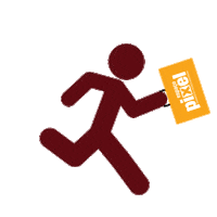 business running Sticker by Espaco Pixel