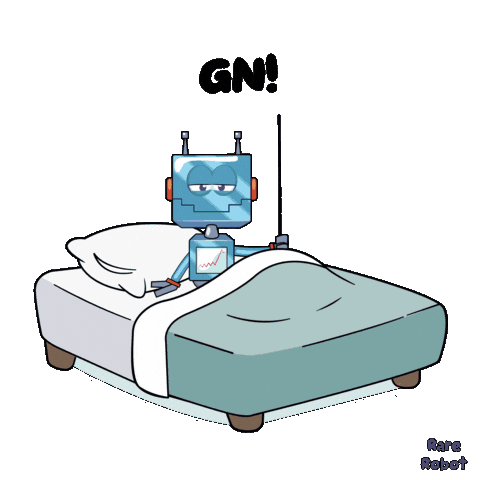 Tired Good Night Sticker by VeeFriends