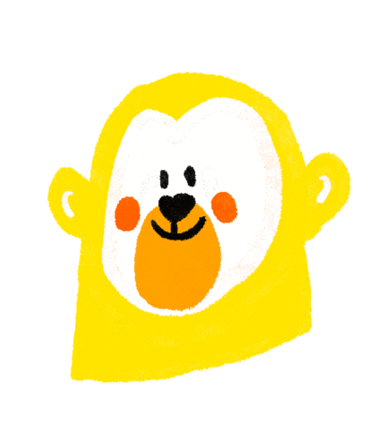 Monkey Sticker