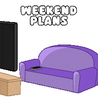 Weekend Chilling Sticker by Ordinary Friends