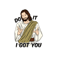 Do It Jesus Sticker