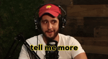 Podcast Tell Me More GIF by Wesam's World
