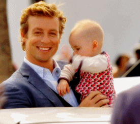 the mentalist cute baby GIF