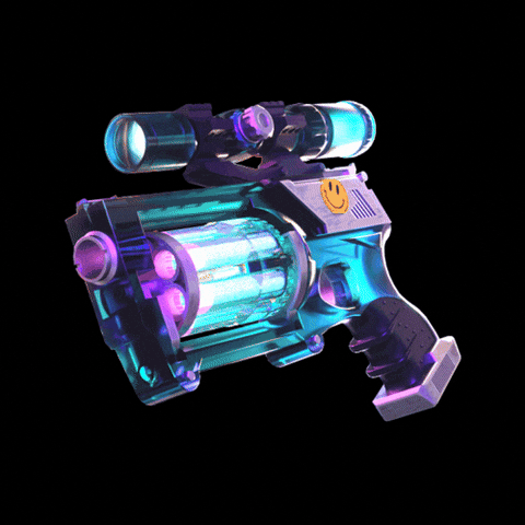 powder_app gaming gun cyberpunk powder GIF