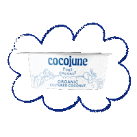 Vegan Yogurt Sticker by cocojune
