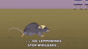 mouse running GIF by South Park 