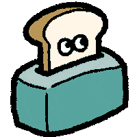 Bread Nani Sticker