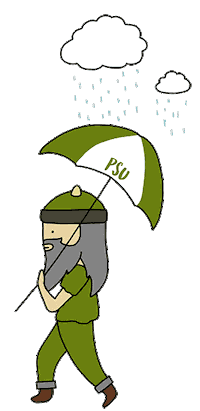 coffee vikings Sticker by Portland State University