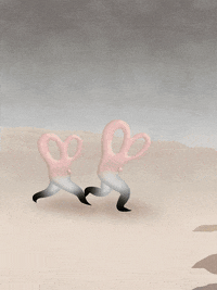 illustration pink GIF by Yi Pan