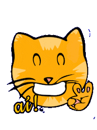 Cat Bizu Sticker by Espaço Queven