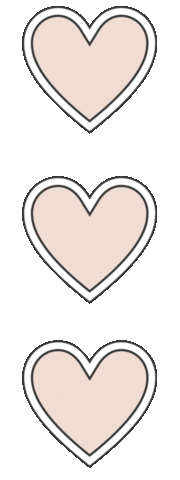 Black Heart Love Sticker by Glam Powder Room