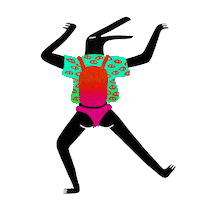 Happy Dance Sticker by Mirjam Debets