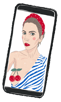 Cherry Cerise Sticker