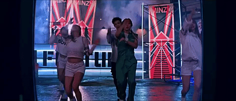 k-pop gong minzy GIF