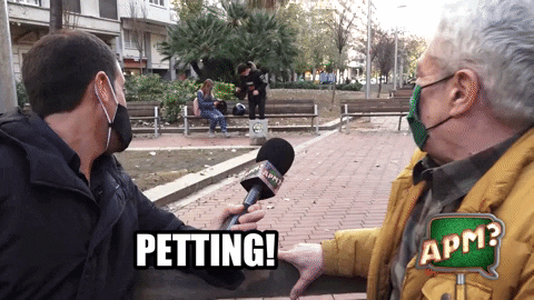 Petting Ddf GIF by Alguna Pregunta Més?