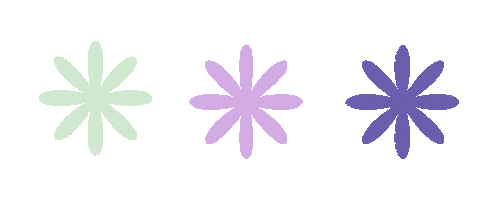 Star Flower Sticker