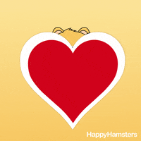 i love you happyhamsters GIF by AM by Andre Martin