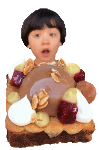 chocolate croissant Sticker by foodbabyny