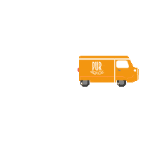 PURetc truck camión livraison traiteur Sticker