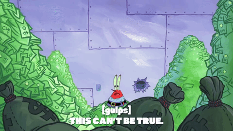 season 9 safe deposit krabs GIF by SpongeBob SquarePants
