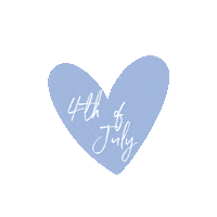 Independence Day Usa Sticker by Beauty by Earth