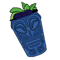 Mai Tai Paradise Sticker by Trader Vic's