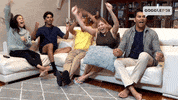 Excited Scream GIF by Gogglebox Australia