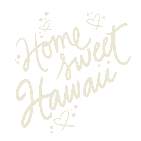 tiarakoba giphyupload home island hawaii Sticker