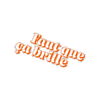 Brille Sticker by Volontiers