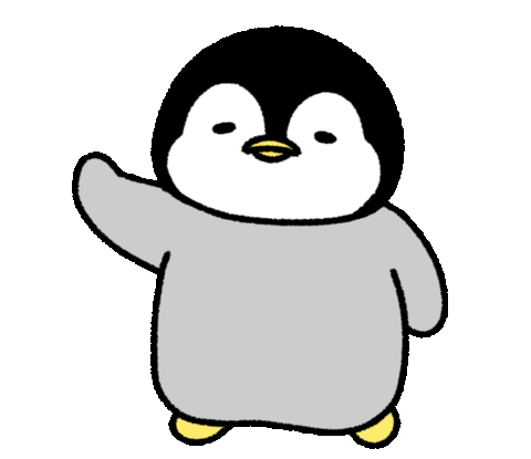 Penguin Antoinette Sticker by haebom