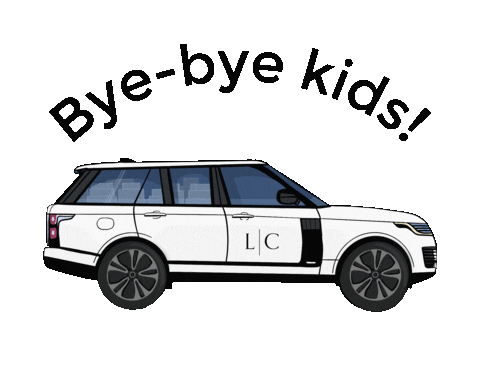 luxieclub giphyupload fashion car bye Sticker