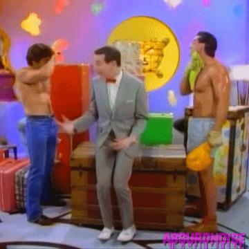 pee wee herman 80s GIF by absurdnoise