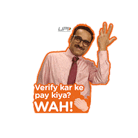 Pankaj Tripathi Wow Sticker by UPIChalega