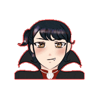 ByRegulus vampire oc vampiro cazadoresdeanomalias Sticker