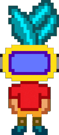 Pixel Advertising Sticker by spMAKE