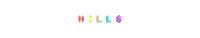 Rainbow Colors Sticker by hillswear