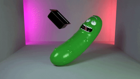rick and morty pickle GIF by Pastelae